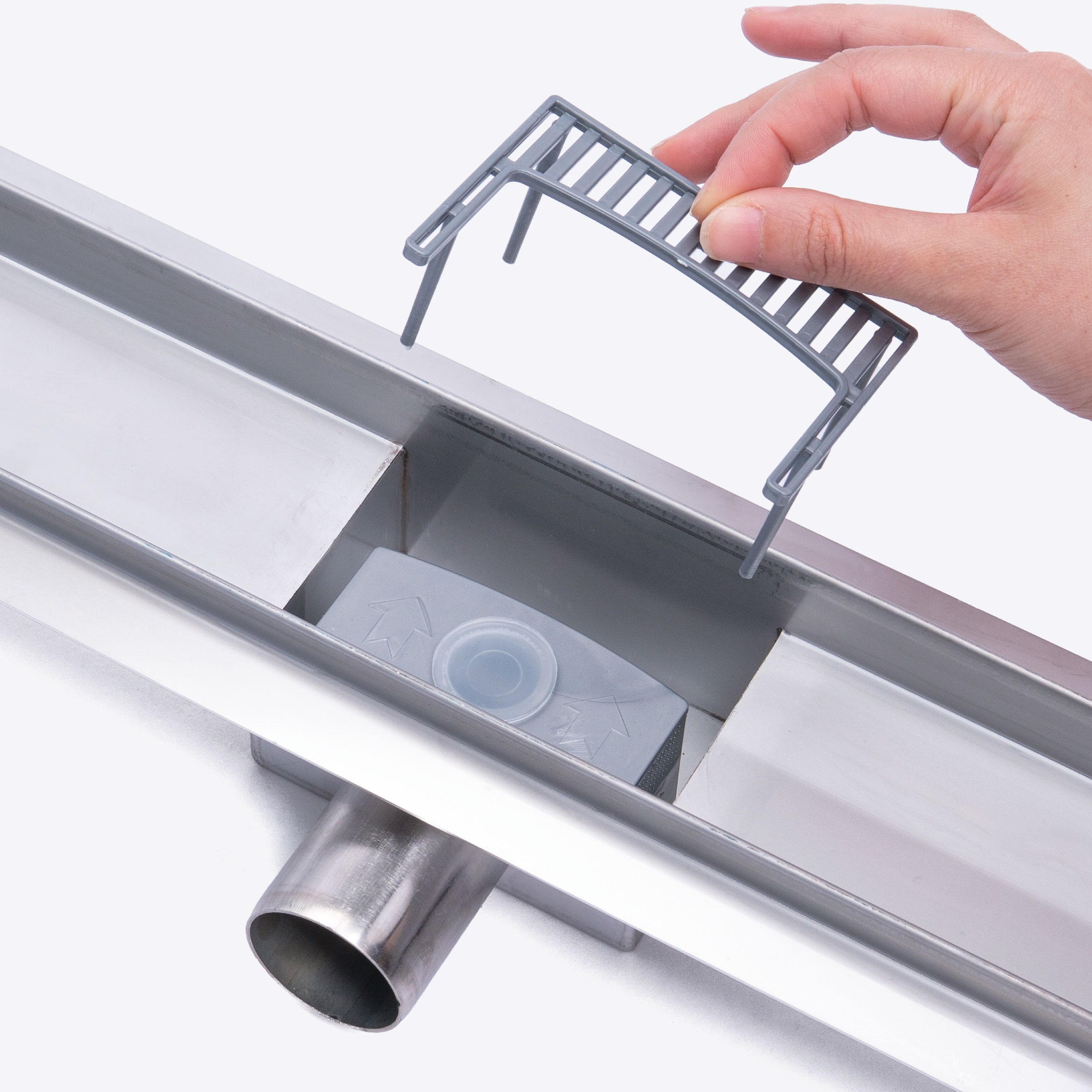 Desagüe Lineal Burbuja Acero Inox. 70cm - Imagen 4