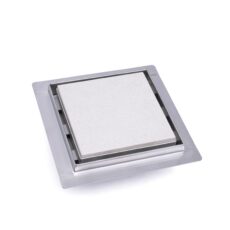 Desagüe Cuadrado Acero Inox. 15cm x 15cm