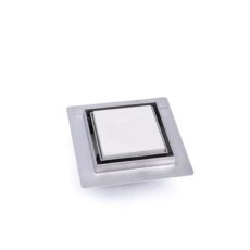 Desagüe Cuadrado Acero Inox. 10cm x 10m