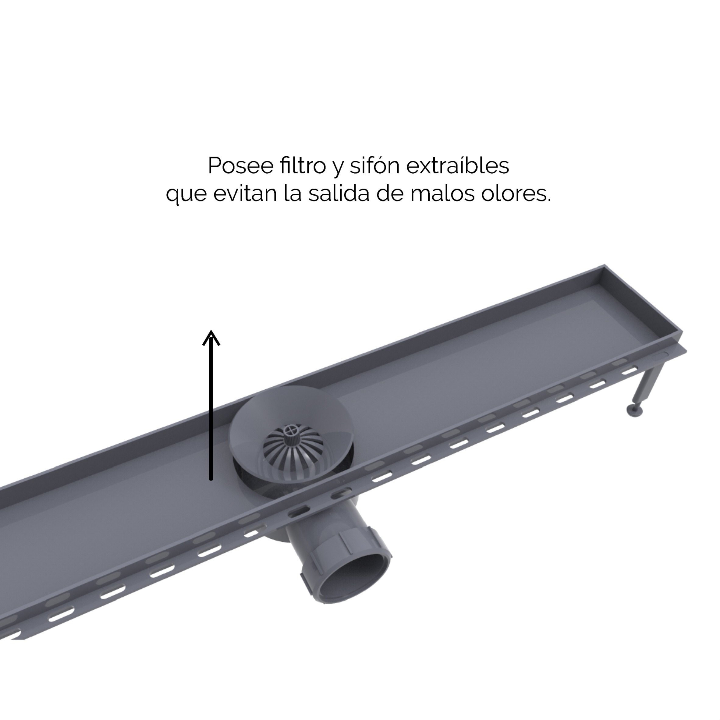 Desagüe Lineal ABS 60cm - Imagen 5