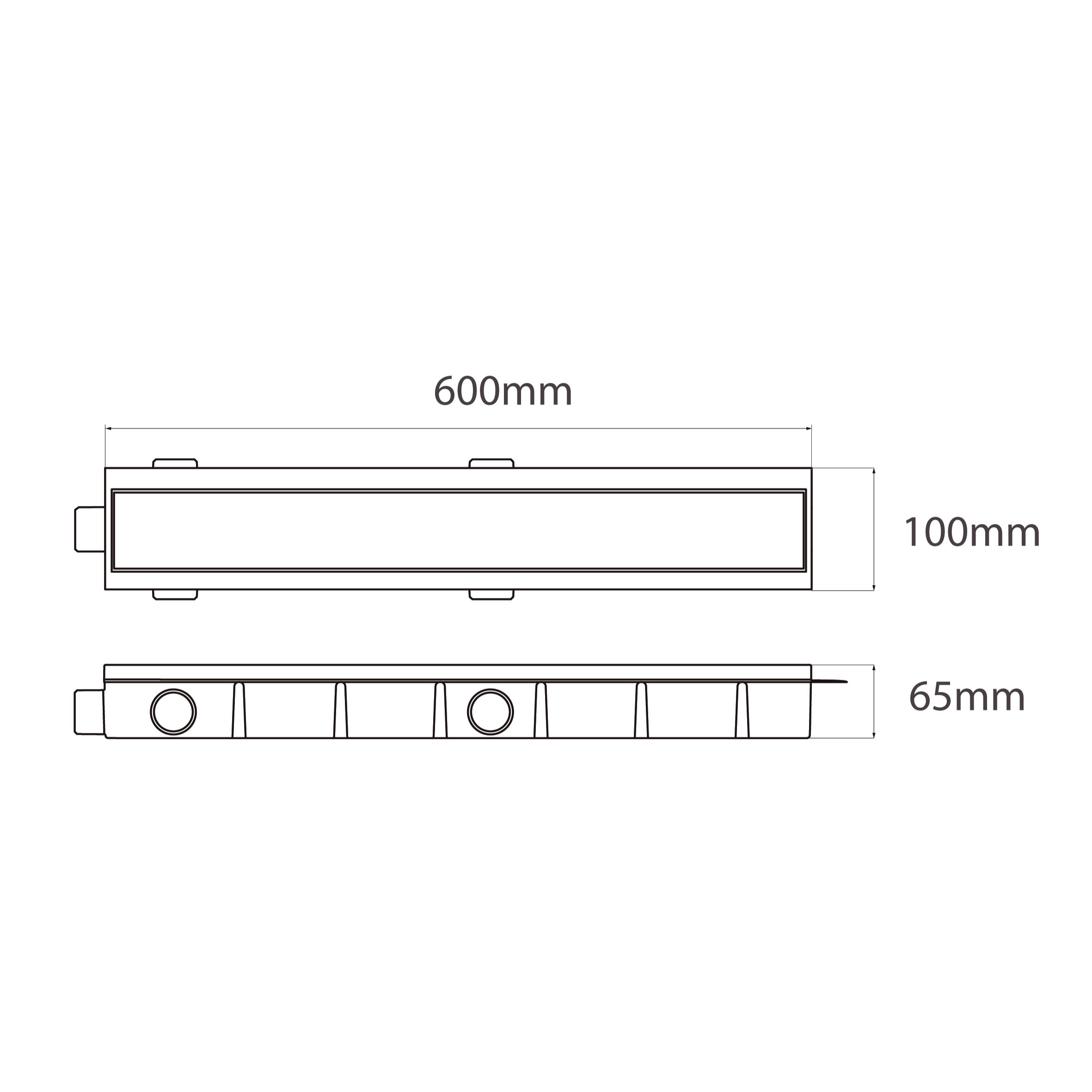 Desagüe Pleno Revestir Encastrable 60cm - Imagen 6