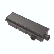 Desagüe Negro Pleno Revestir Encastrable 30cm