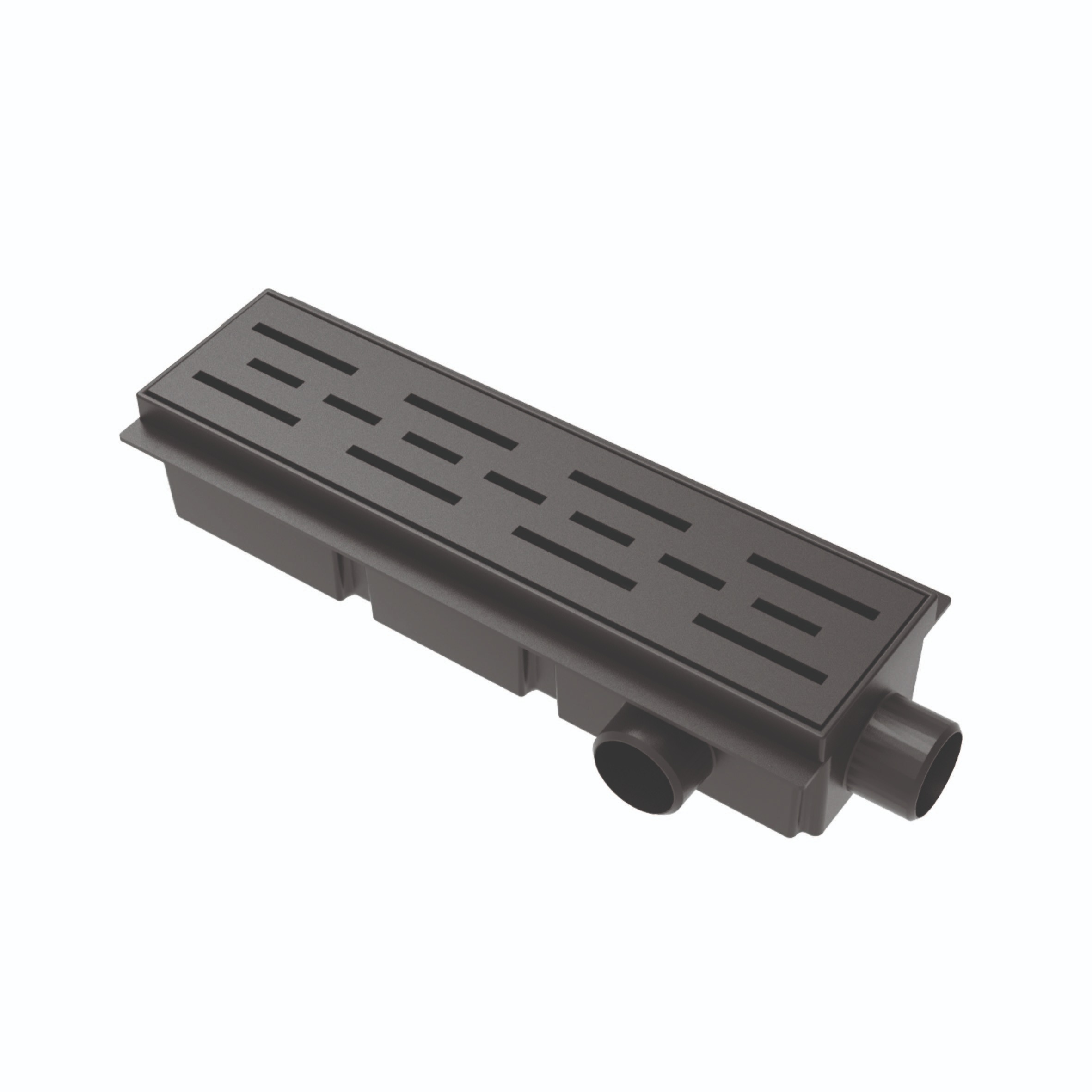 Desagüe Negro Paralelo Encastrable 30cm